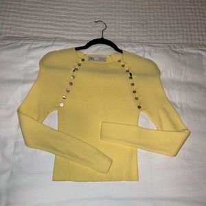 Zara Yellow Sweater